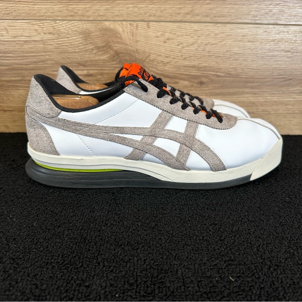 ASICS Onitsuka Tiger Corsair EX  'White Orange ' 1183B546-100 Sz 12.5